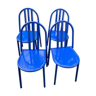 Four Robert Mallet Stevens chairs, 1980