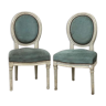 Pair of Louis XVI style chairs