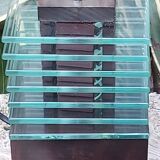 Demeter wood and glass lamp Maison Desny 1980