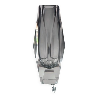 Sommerso vase Flavio Poli Seguso, Murano