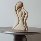 Travertine stone sculpture, Albert Tormos, 1980s