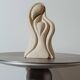 Travertine stone sculpture, Albert Tormos, 1980s