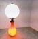 Lampe de table vintage par Mazzega, années 1960