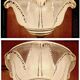 Old small Art Deco lamp 1930 golden basin Ezan one