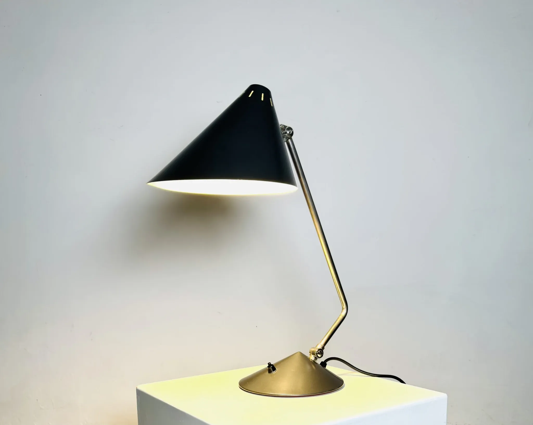 Table Lamp By Hannoversche Lampenfabrik, Germany, 1950S