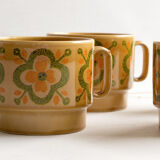 Lot of 4 Pagnossin cups
