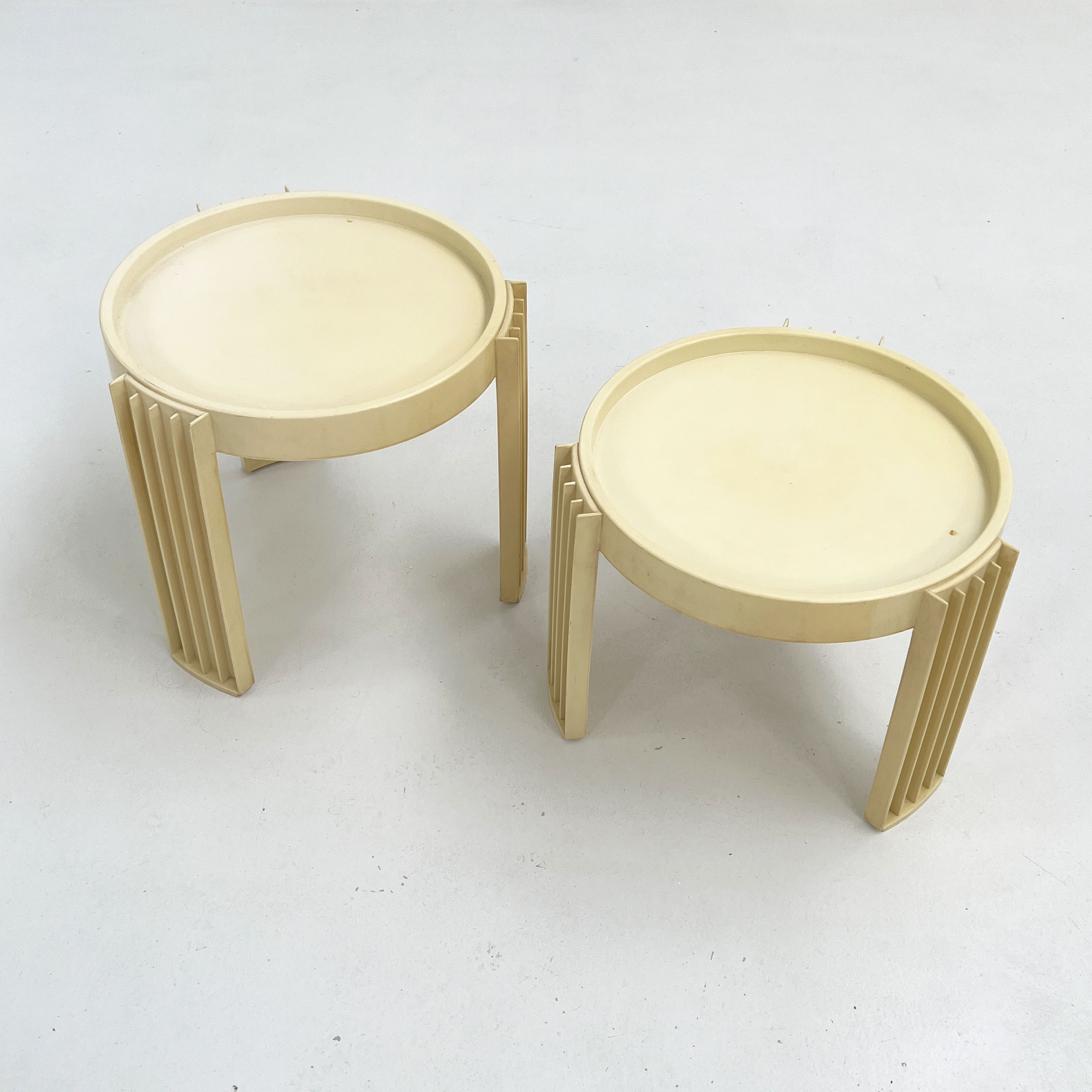 Pair of Marema Side Tables by Gianfranco Frattini for Cassina, 1960s