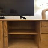 Vintage sideboard, 2 doors, 4 drawers, Quilda