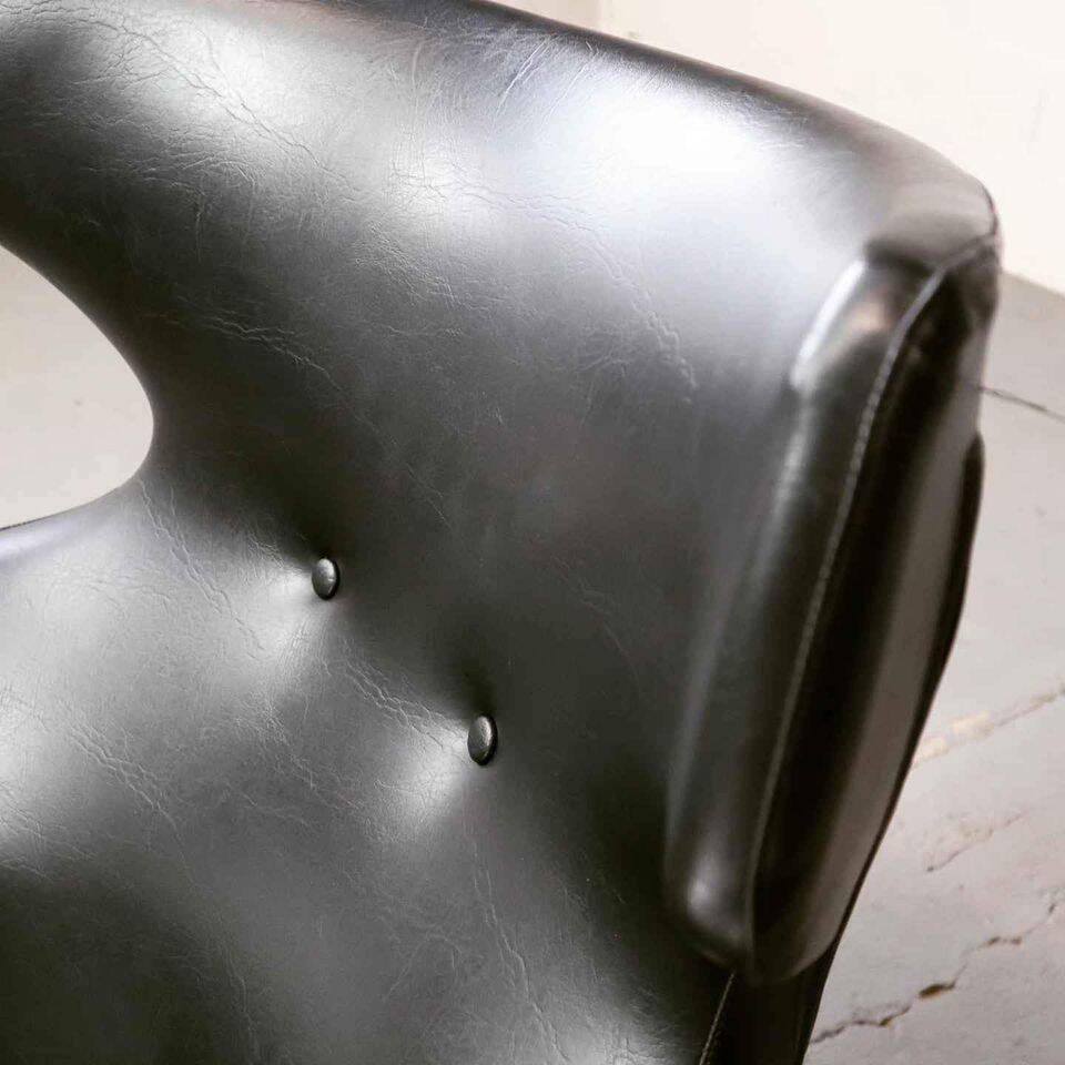 "Jupiter" swivel lounge chair by Pierre Guariche for Meurop