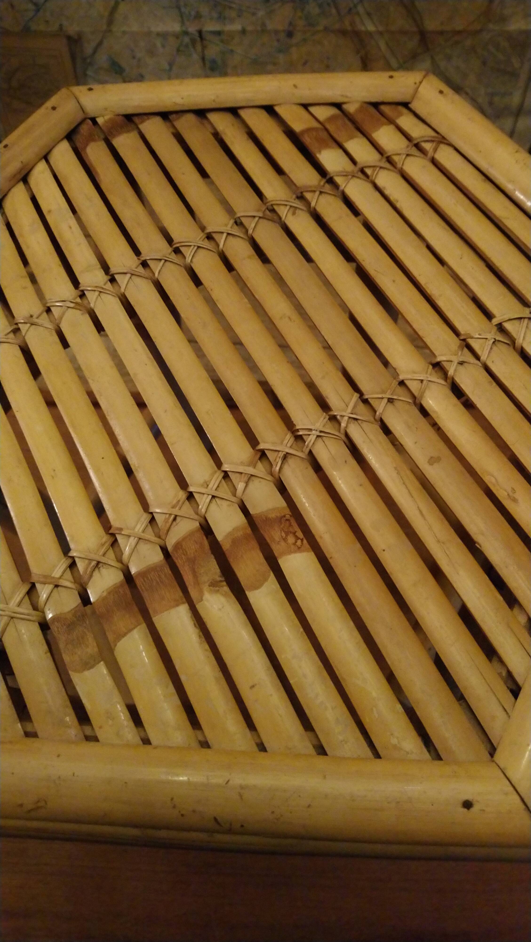 Side table, stool, bamboo plant stand