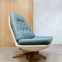 Swivel lounge chair Danish design Madsen & Schübel