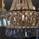 Chandelier crystal stamped balloon