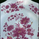 Ensemble de deux assiettes plates anciennes Sarreguemines Aubusson
