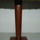 Lampe gainée de cuir