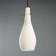 Vintage metal and opaline glass lamps, Italian design, 1960s.