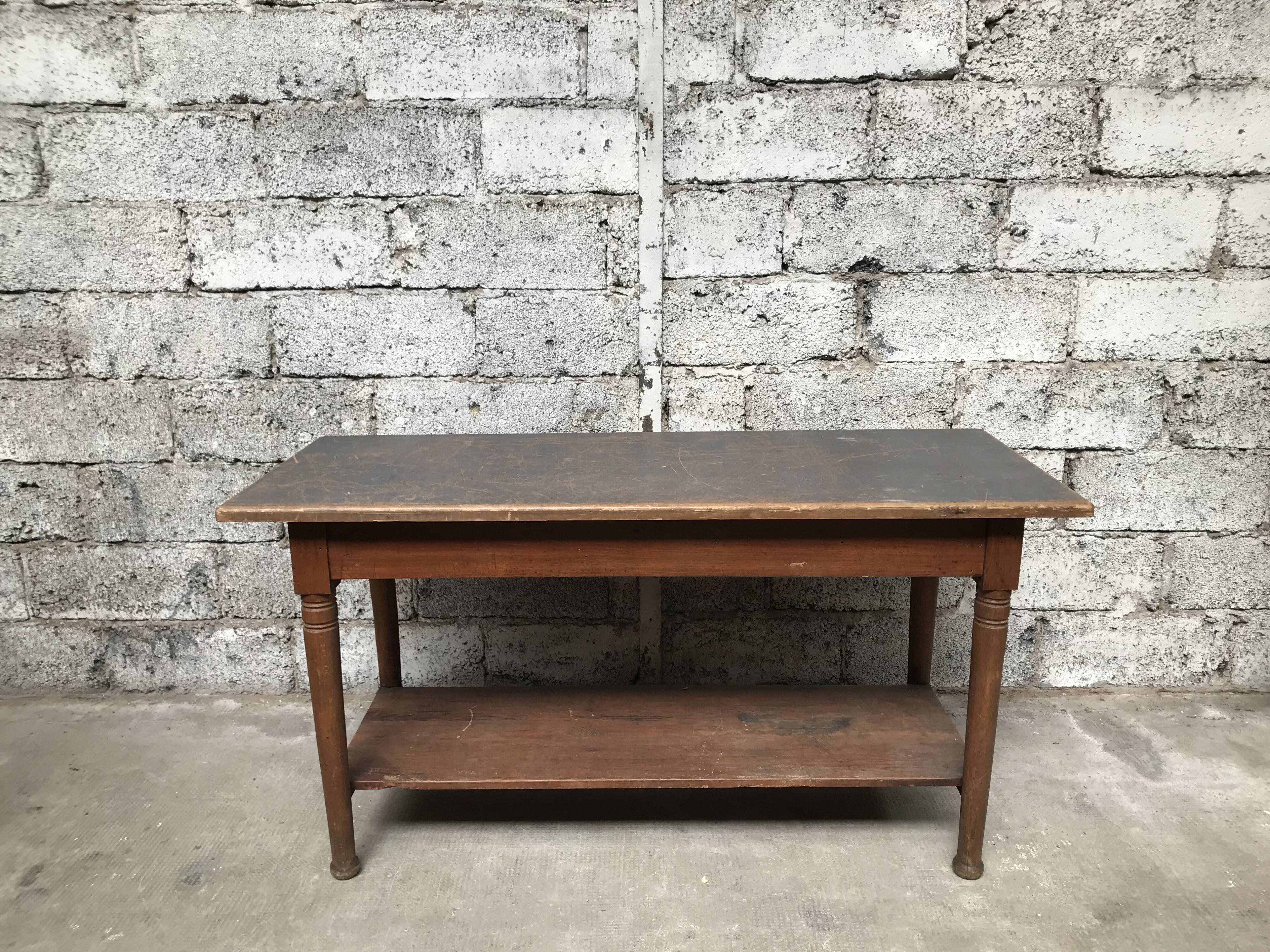 Old draper table early twentieth century