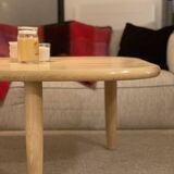 Beech coffee table by haslev
