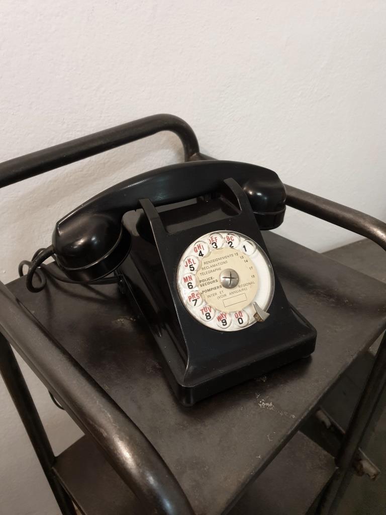 Black telephone