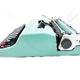 Typewriter, olivetti lettera 32 blue pastel