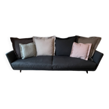 Large Roche Bobos 4-seater fabric sofa