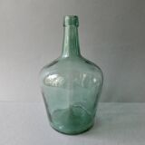 Dame-Jeanne en verre vert vintage