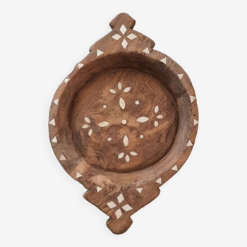 Old wooden Indian parat / tray.