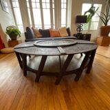Industrial style coffee table