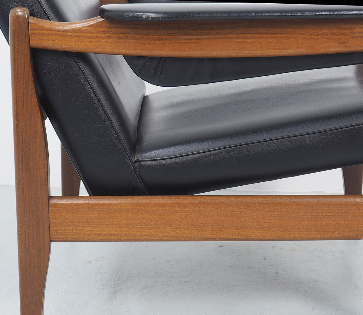 Vintage Teak Lounge Chair, 1960s