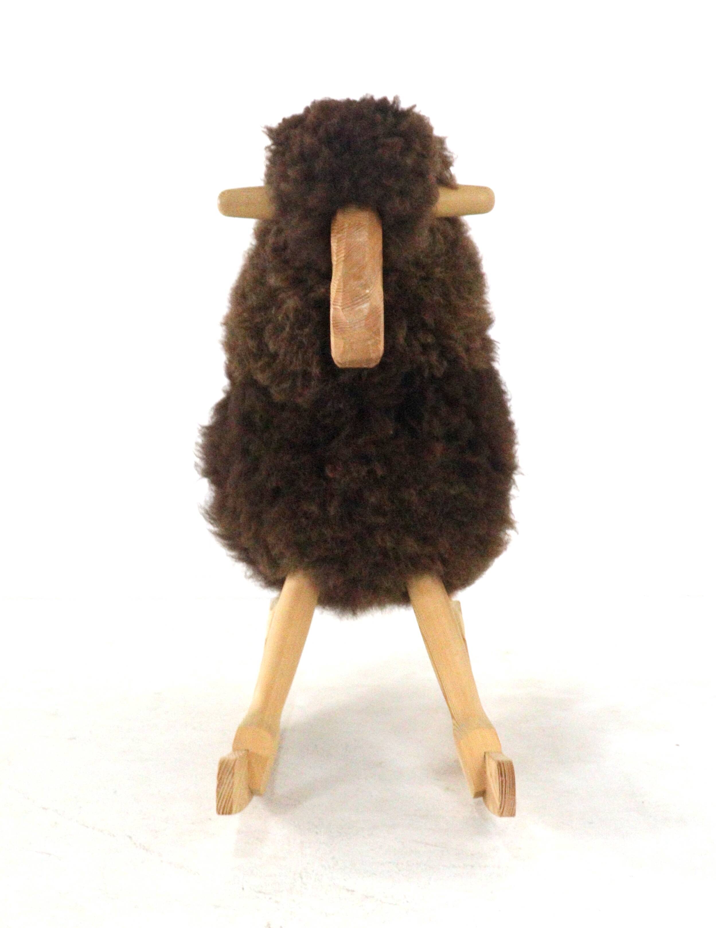 Povl Kjer rocking sheep - design danois