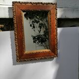 Mirror in solid wood