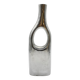 Modernist vase / cast aluminum – 1970s