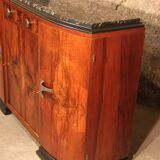 1930s art deco style walnut sideboard