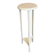 Antique tripod stand art deco vintage white wood