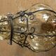 Hallway cage lantern, Murano blown glass, Venice, vintage, 1960s
