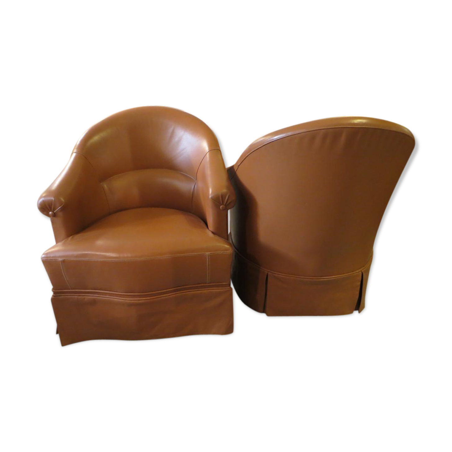 Armchairs leather