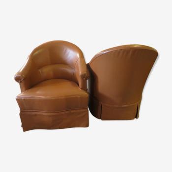 Armchairs leather