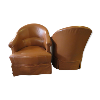 Armchairs leather