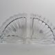 Bookends in crystal art deco style