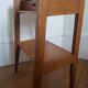 Wooden bedside table