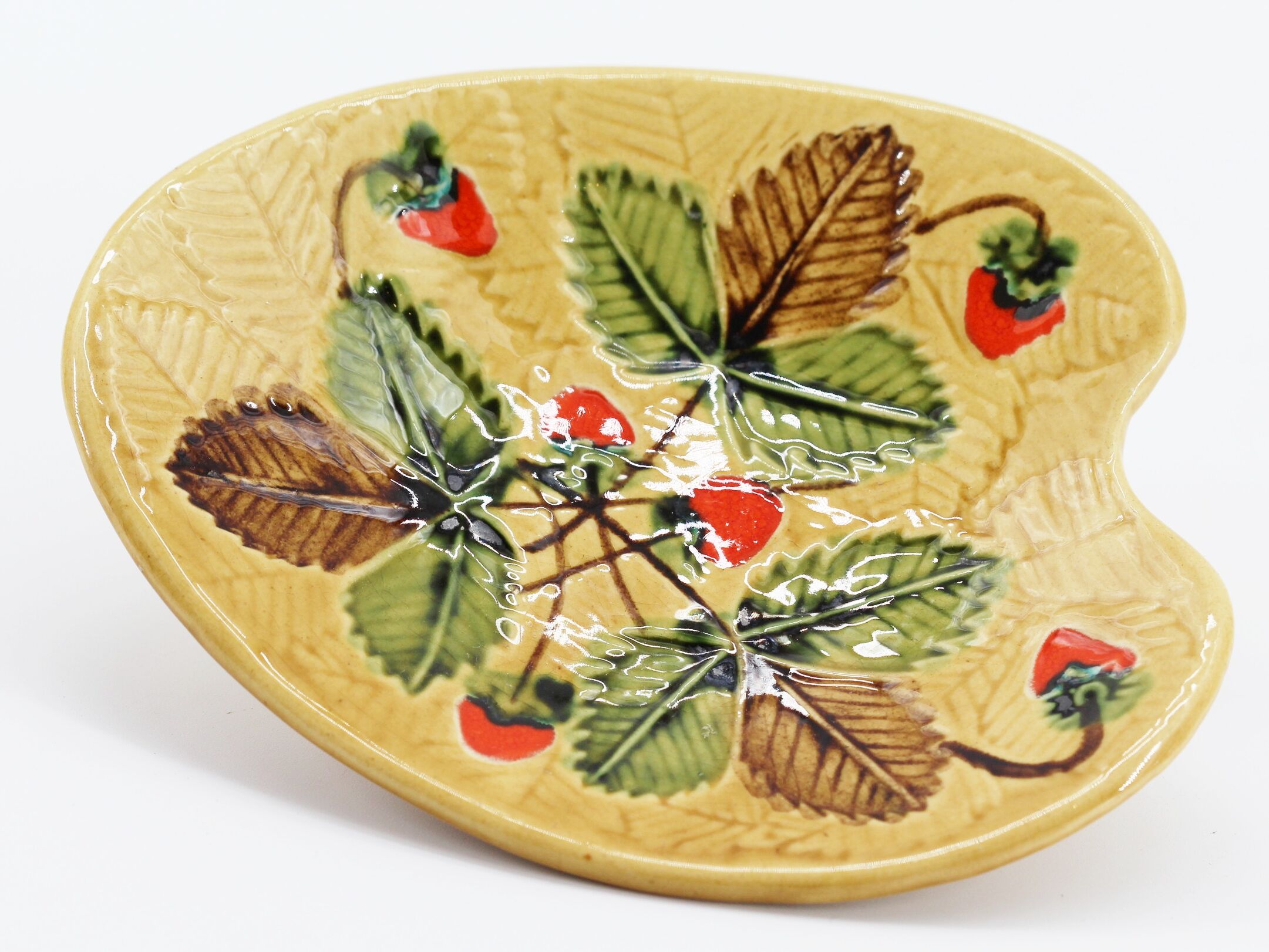 Strawberry ceramic cup