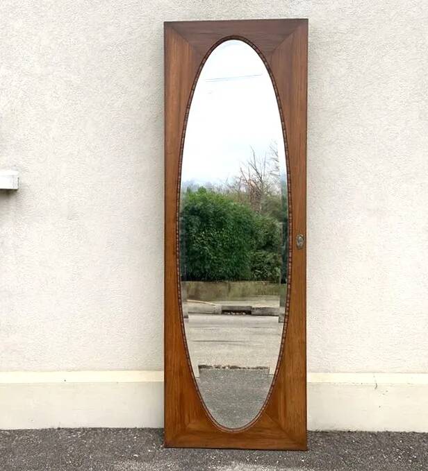Bevelled Art Deco mirror