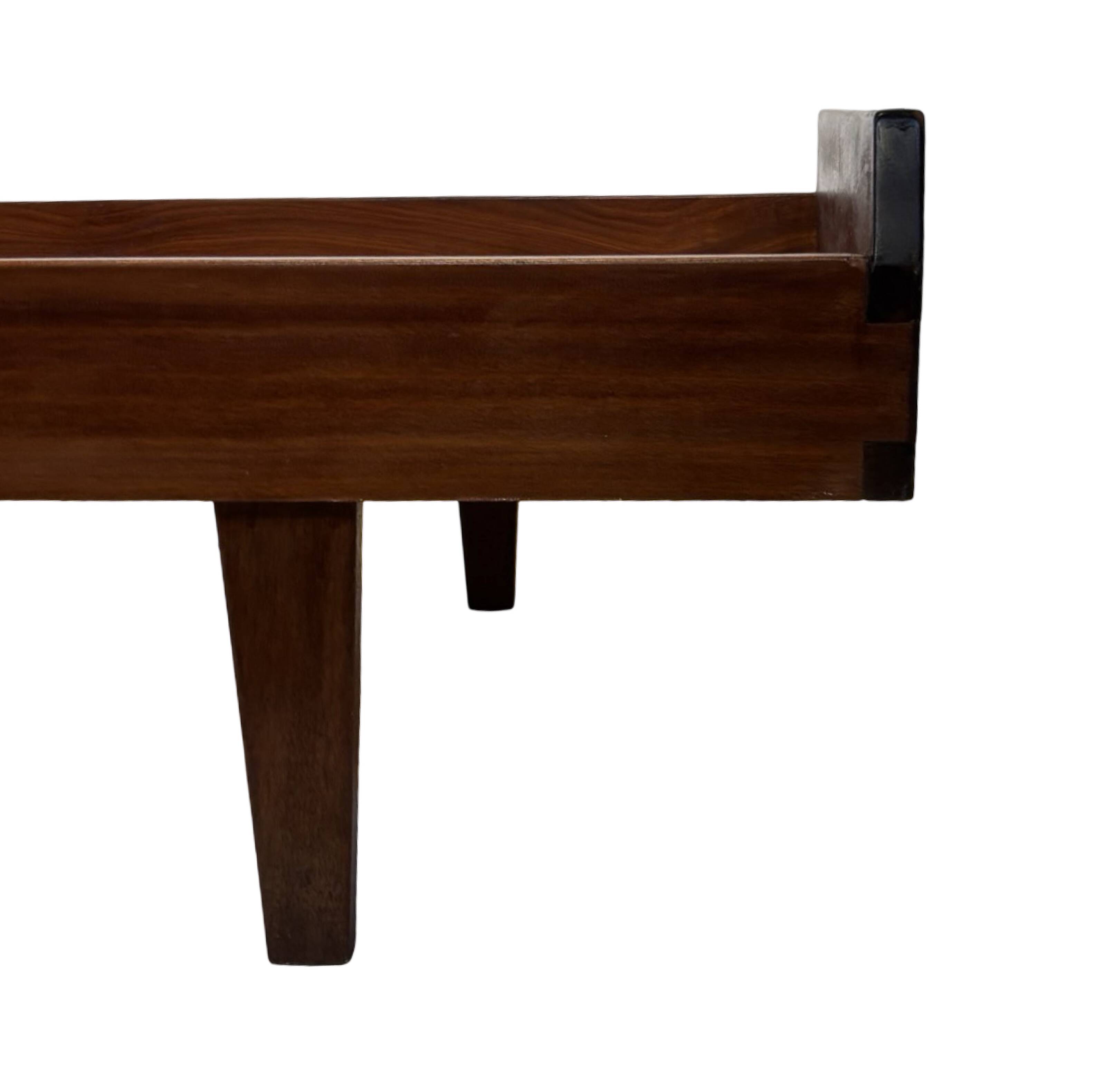 Vintage daybed minimalist design in Teak  960s