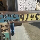 Industrial style mirror  76x76cm