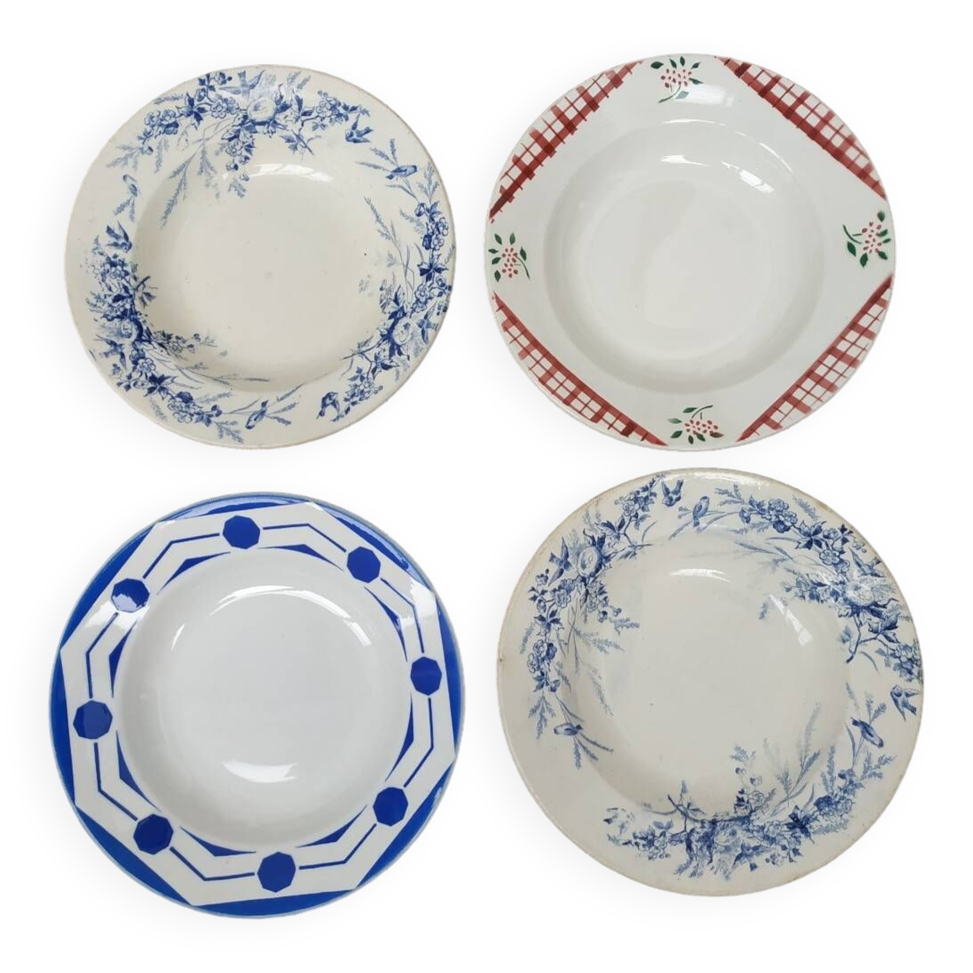 Assiettes creuses