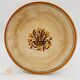6 dessert plates, Creil and Montereau – Pansy model.