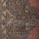Vintage Turkish hallway rug 115x381 cm