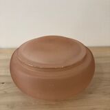 Pink glass ceiling lamp