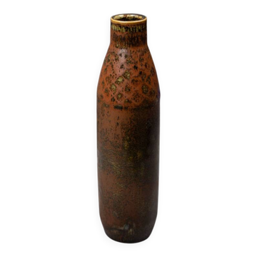 Stoneware bottle glazed by Carl Harry Stålhane - Rörstrand - Sweden 1960
