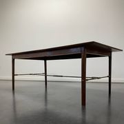Palisander dining table denmark 1960s extendable mcm