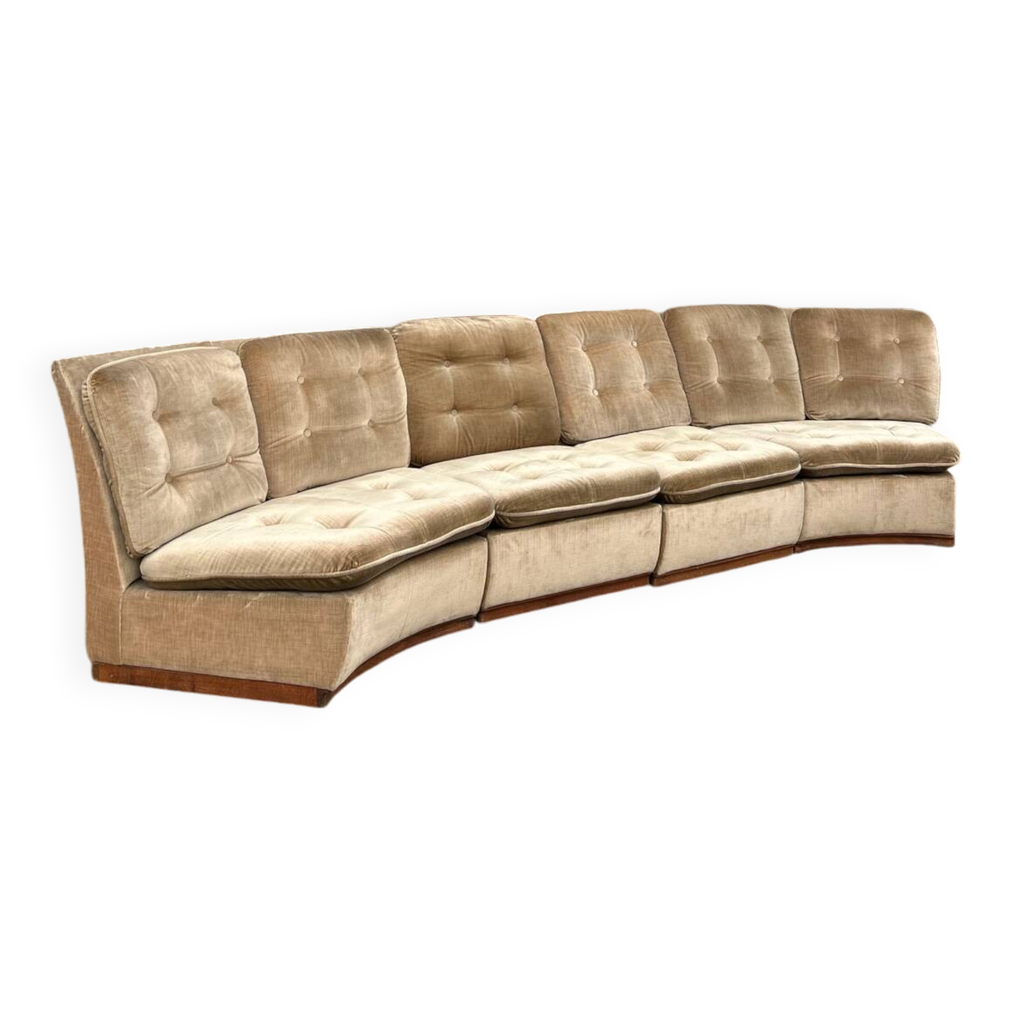 Vintage modular sofa from the 1970s